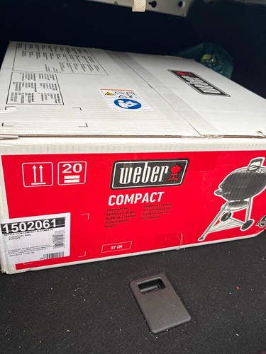 Weber compact 57cm - compact, charcoal