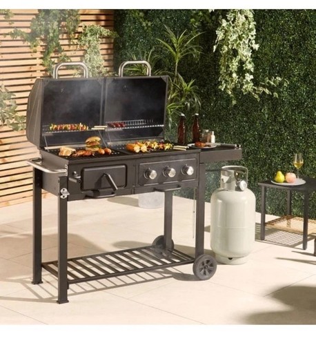 Dual fuel bbq vonhaus 2500935 - fuel,
