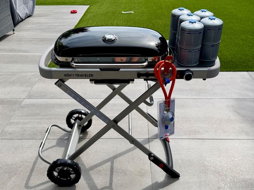 Weber traveler portable gas - traveler,