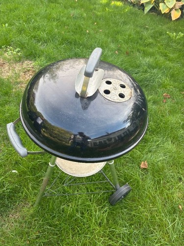 Weber charcoal bbq black - black, with